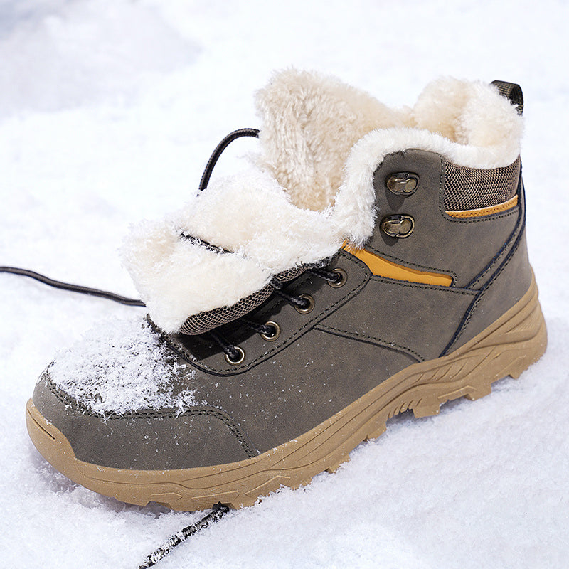 Men’s Outdoor Trek Boots with Plush Lining