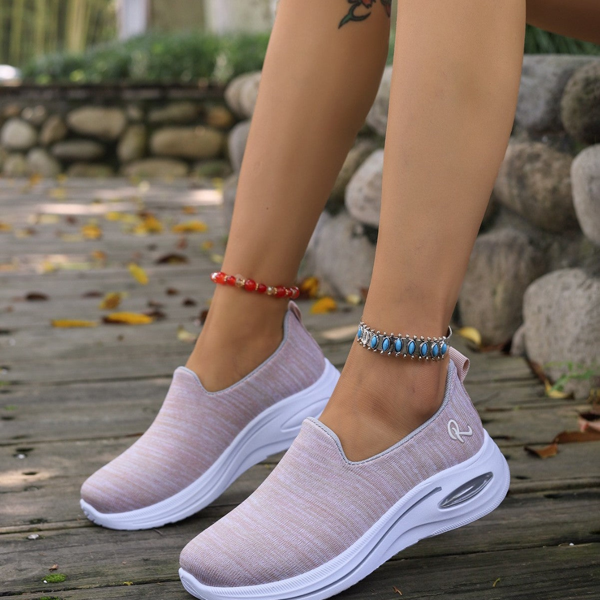 Nova - Women's Orthopedic Air Cushion Sneakers, Height-Boosting Comfort Shoes