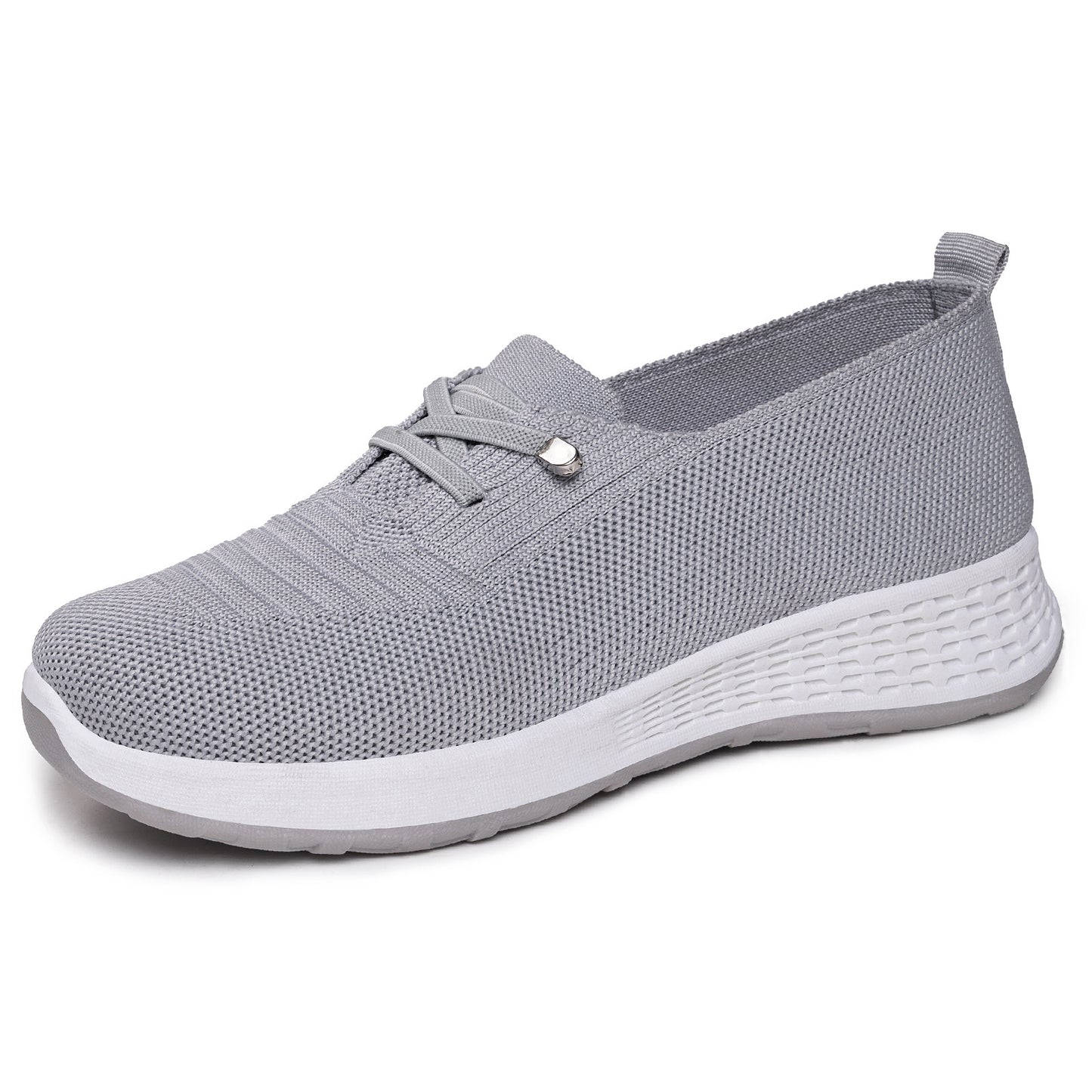 Faye - Women's Soft Sole Comfort Flats, Breathable Low-Cut Walking Shoes