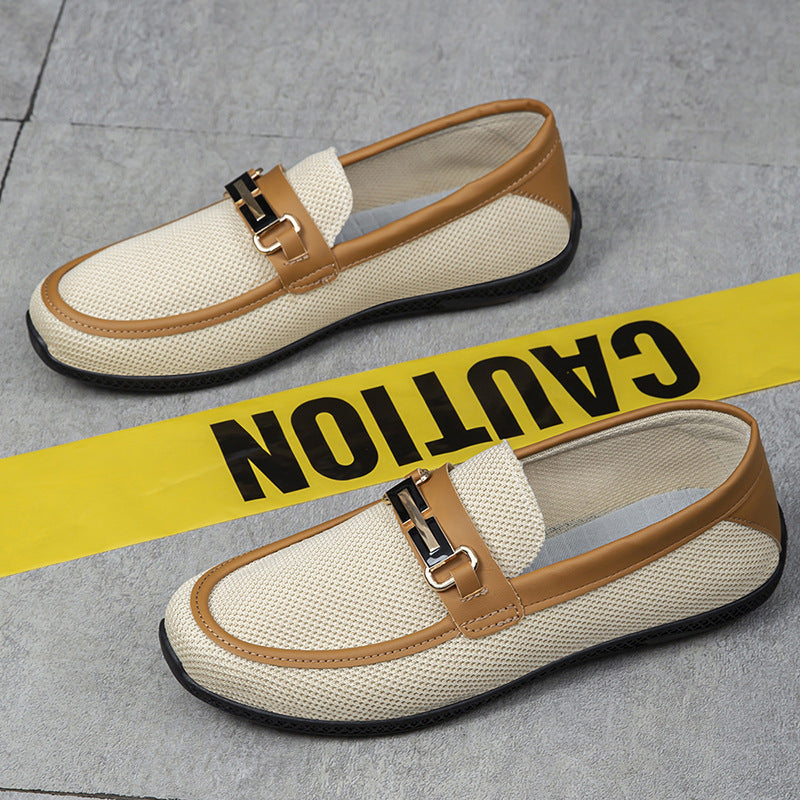 Liam - Men's Soft Mesh Slip-On Loafers, Breathable Trendy Comfort Shoes