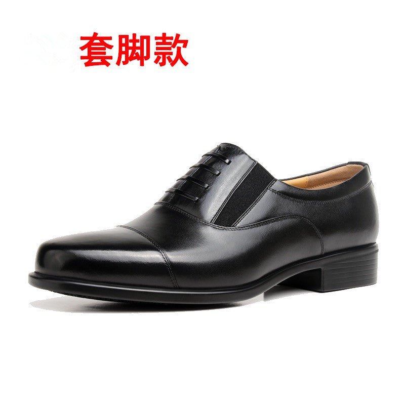 Wade - Men's Tri-Stitch Formal Oxfords, Classic Lace-Up Dress Shoes