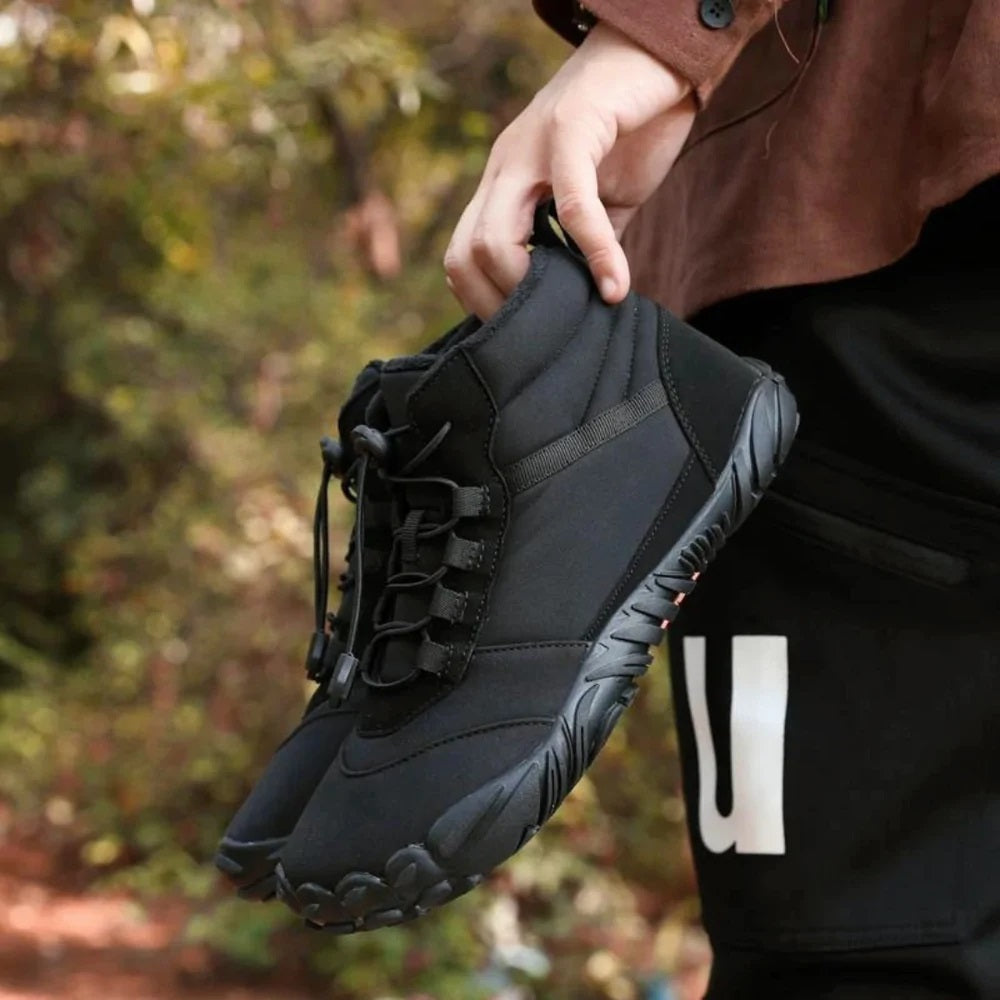 Winter Waterproof barefoot hiking boots