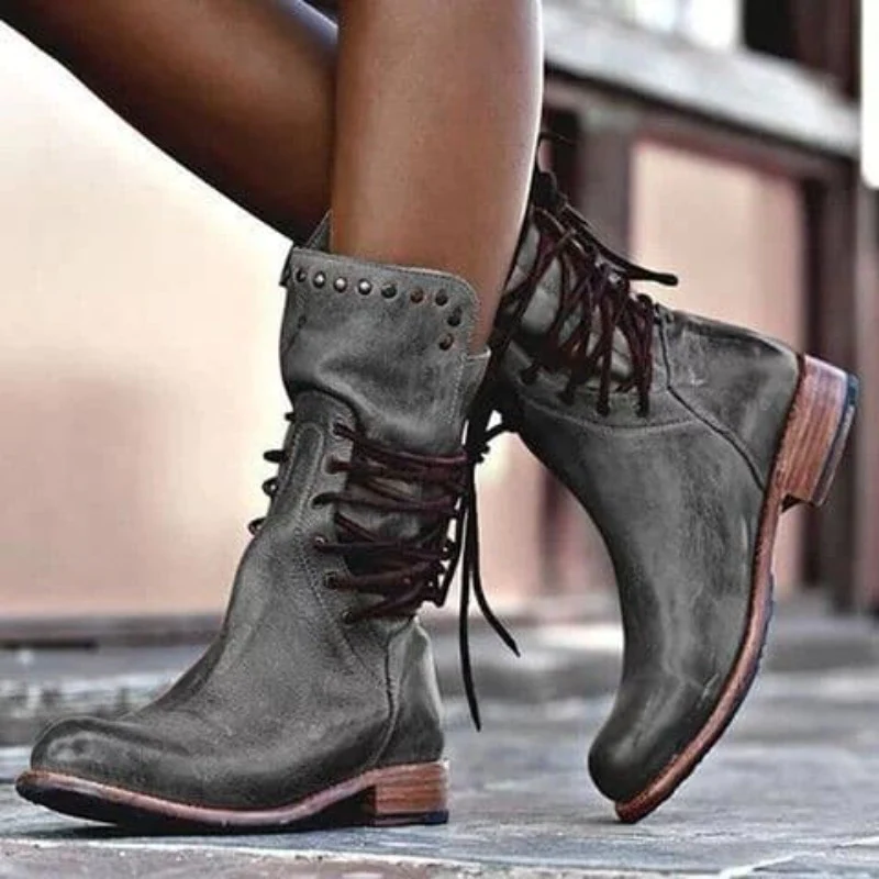 Emilia - Leather Boots