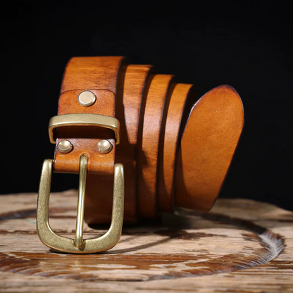 Harlan Full-Grain Leather Belt