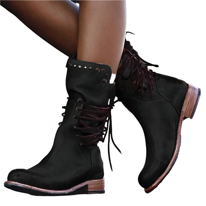 Emilia - Leather Boots