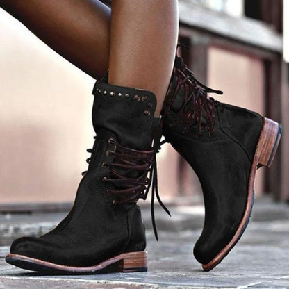 Emilia - Leather Boots