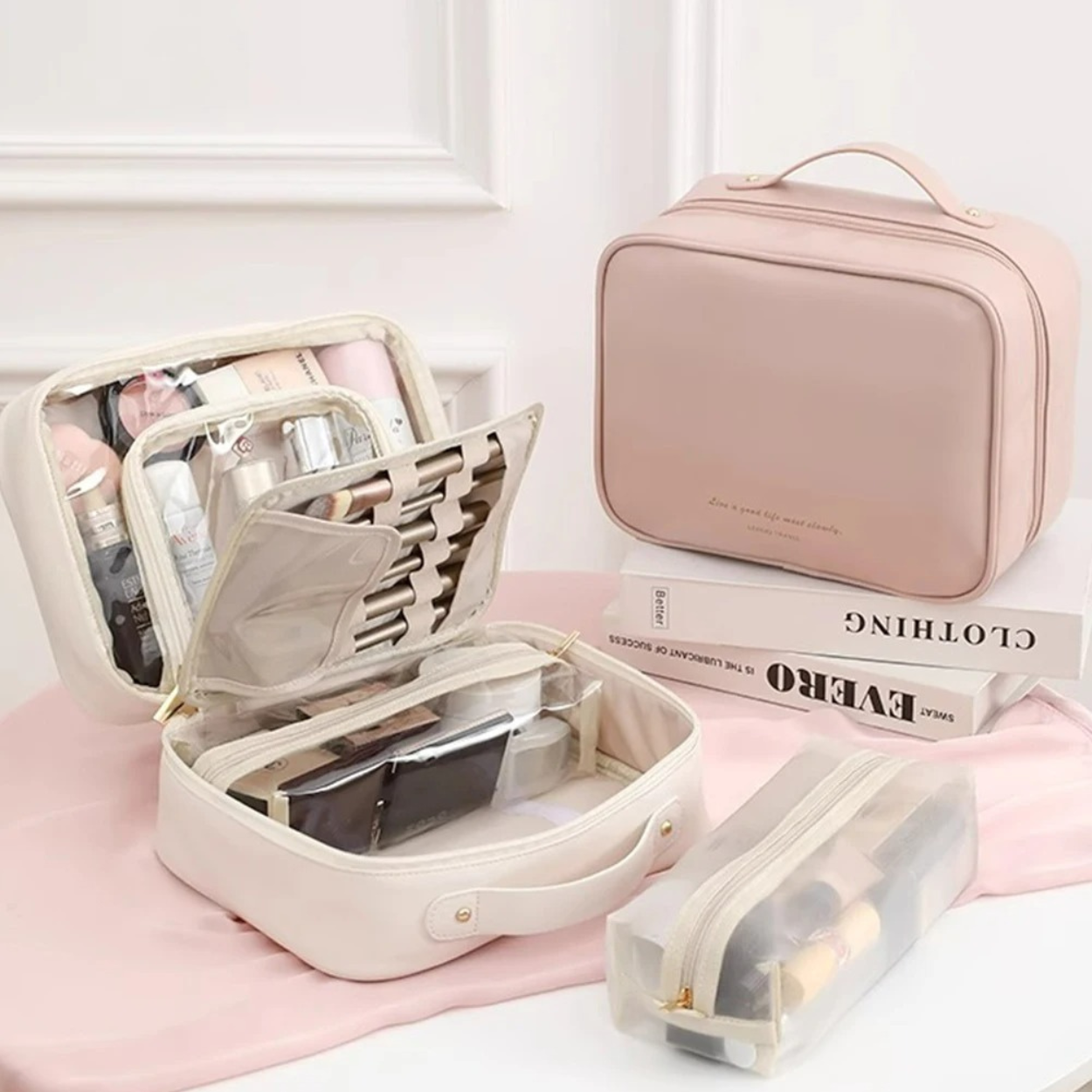 BeautyNest - Versatile cosmetic bag for everyday needs