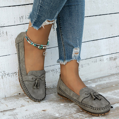 Reagan - Classic Bow Loafers