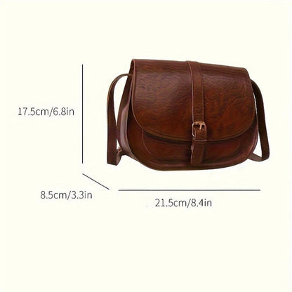 Michele - Vegan Leather Crossbody Bag