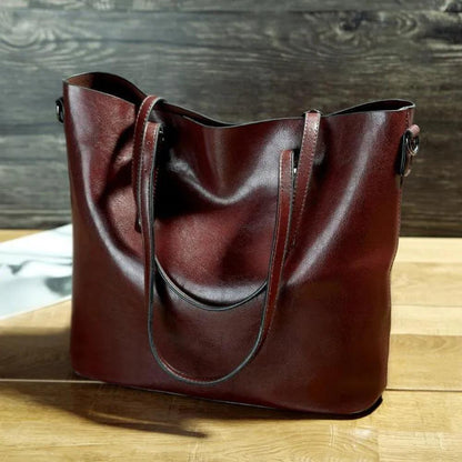 Kathy - Vegan Leather Tote Bag
