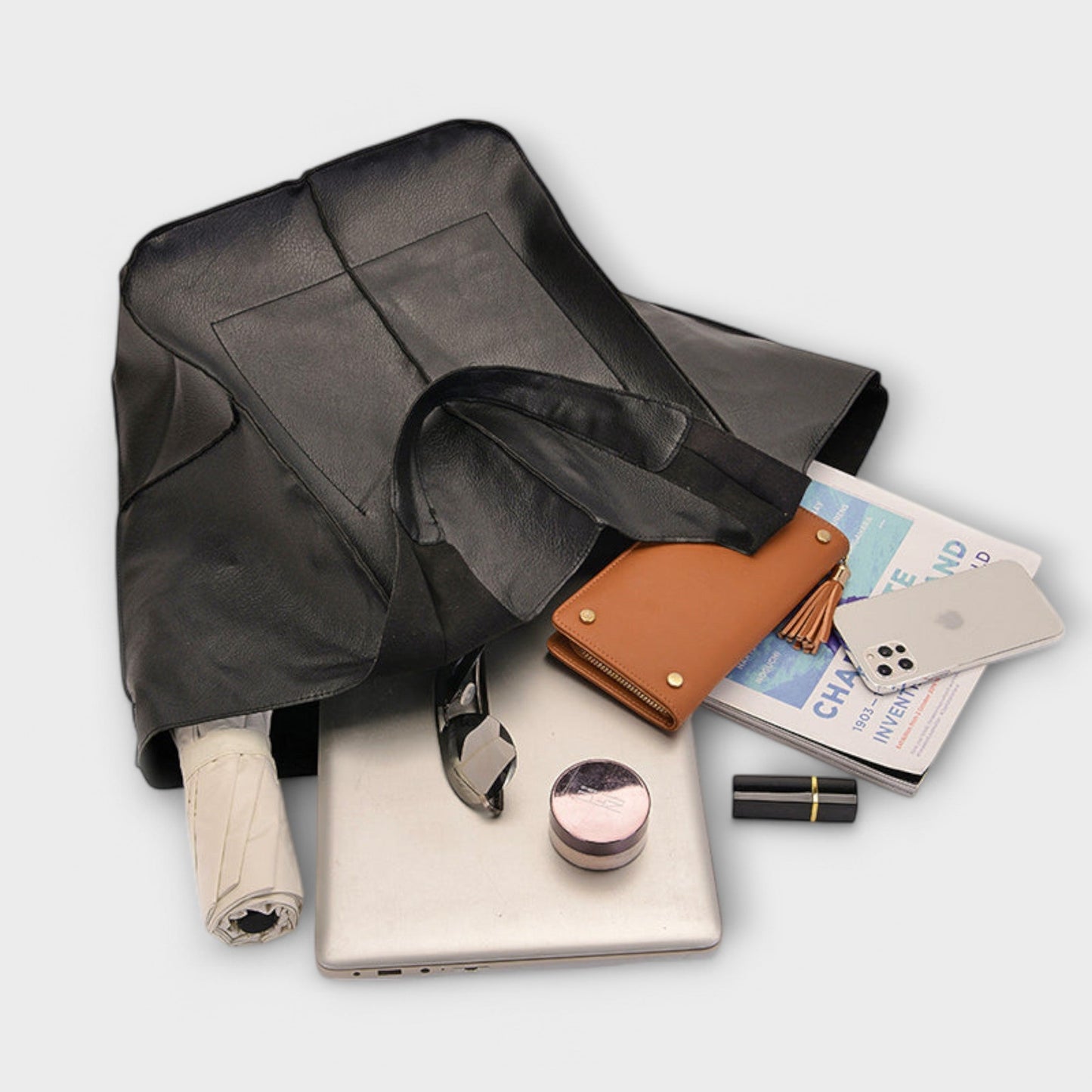 Stella - Vegan Leather Tote Bag