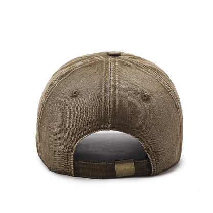 Retro Wings Denim Baseball Cap