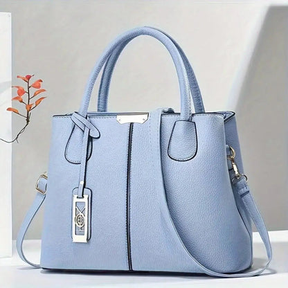 Martha - Vegan Leather Structured Handbag