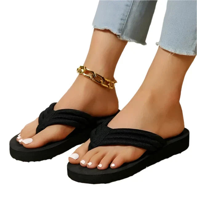 Anna – Orthopedic Black Comfort Shoes