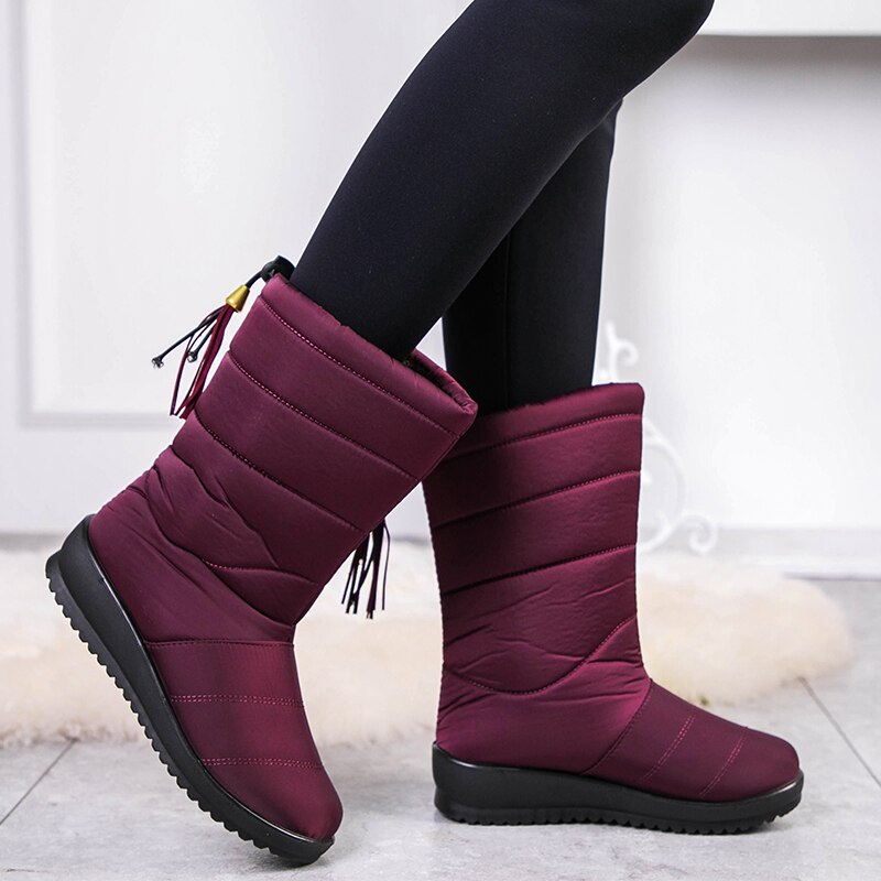 ArcticGrip Winter Boots - Warm, soft, and Slip-resistant