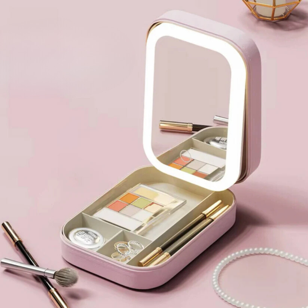 LumiVault - Makeup Storage Box