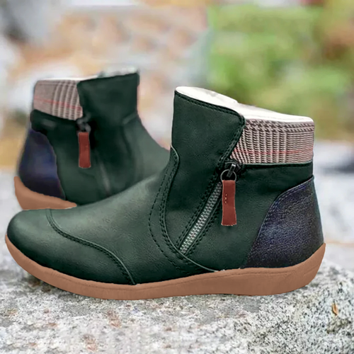 Laurie - Faux Fur Ankle Boots