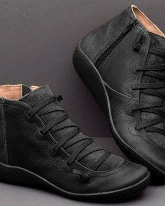 Easton - Leather Ankle Boots