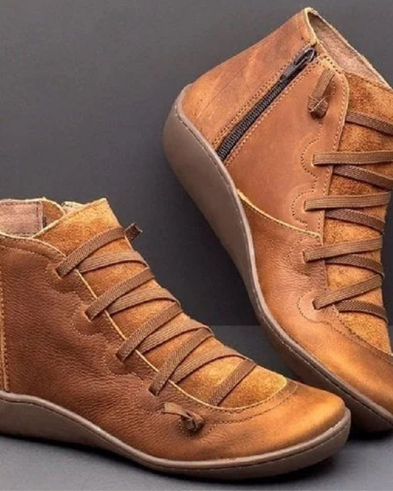 Easton - Leather Ankle Boots