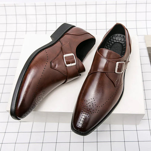 Lorenzo Vitali Monk Strap Dress Shoes