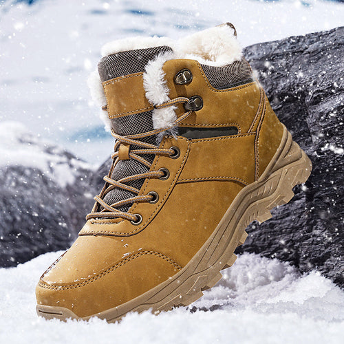 Men’s Outdoor Trek Boots with Plush Lining
