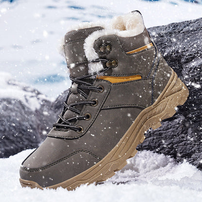 Men’s Outdoor Trek Boots with Plush Lining
