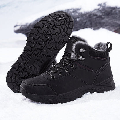 Men’s Outdoor Trek Boots with Plush Lining