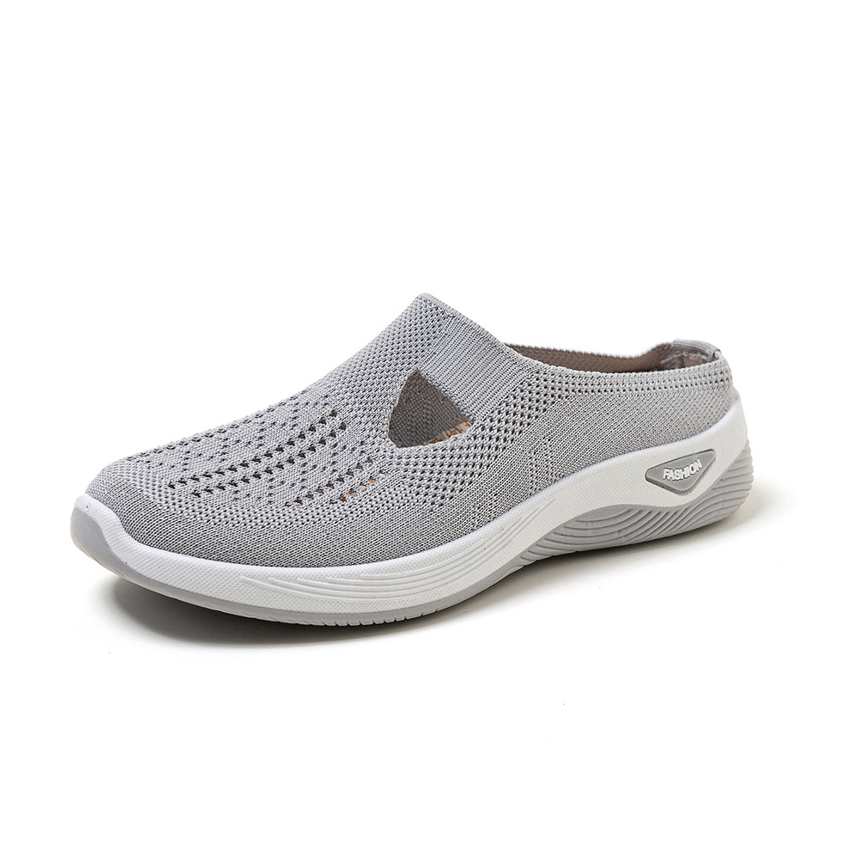 Tess - Women's Orthopedic Backless Comfort Shoes, Breathable Slip-On Mules