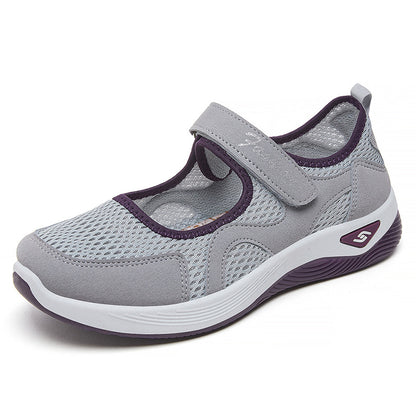 Elara - Women's Orthopedic Walking Shoes, Adjustable Strap Comfort Sneakers
