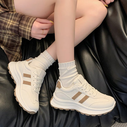 Nova - Women's Korean-Style Student Running Sneakers, Trendy Casual Shoes
