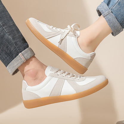 Wren - Unisex Classic Platform Sneakers, Couples Skate Shoes