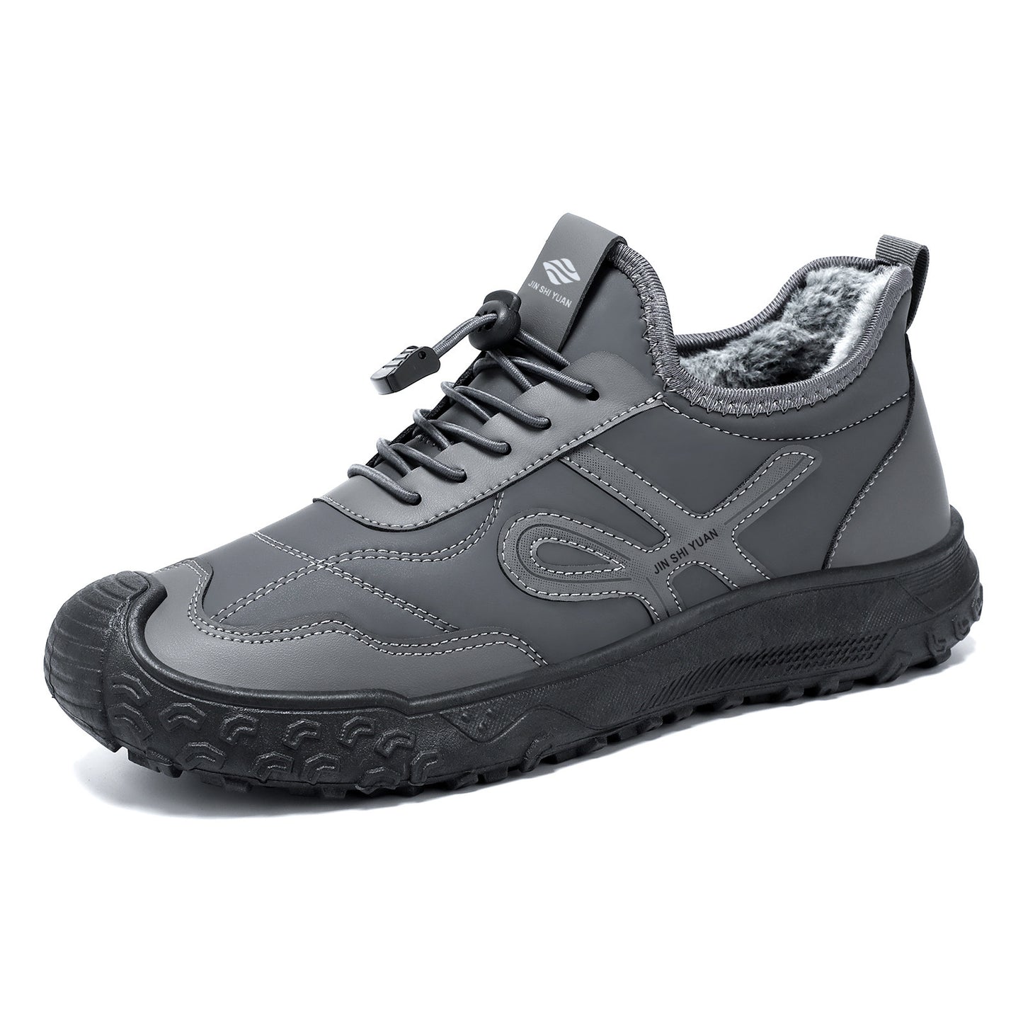 Cade - Men's Orthopedic Fleece-Lined Winter Shoes, Warm Comfort Boots
