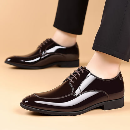 Tate - Men's Breathable Soft Sole Business Shoes, British Formal Oxfords