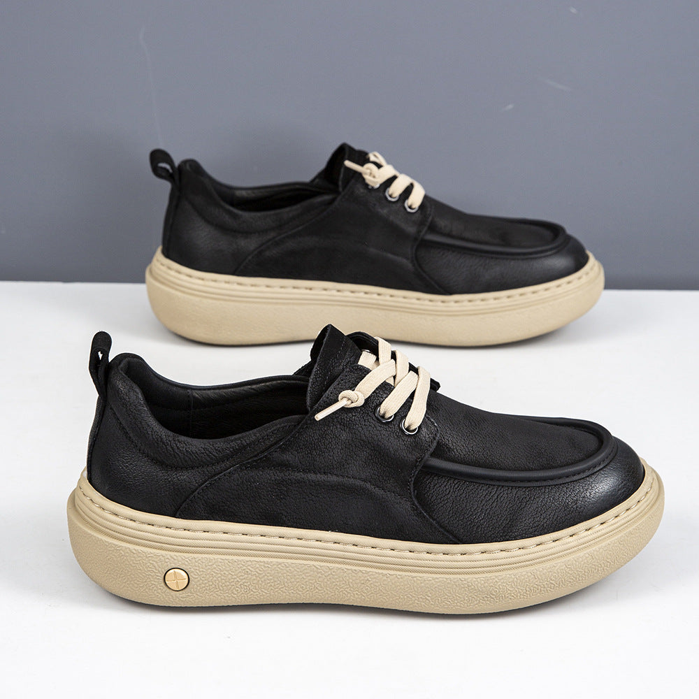 Beau - Men's Orthopedic Wide-Toe Casual Shoes, Thick Sole Comfort Sneakers