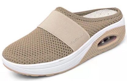 Sofia - Women's Orthopedic Backless Slip-On Shoes, Cushioned Comfort Mules