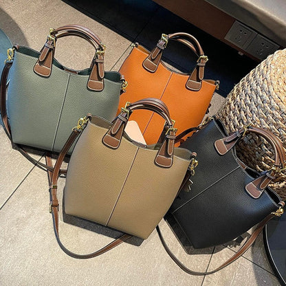 Stephanie - Vegan Leather Tote Bag