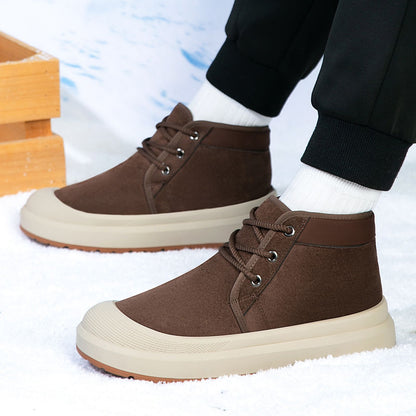 Cade - Men's Fleece-Lined Winter Boots, Warm Padded Outdoor Shoes