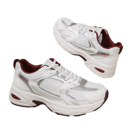 Talia - Unisex Platform Dad Sneakers, Lightweight Mesh Tennis Shoes