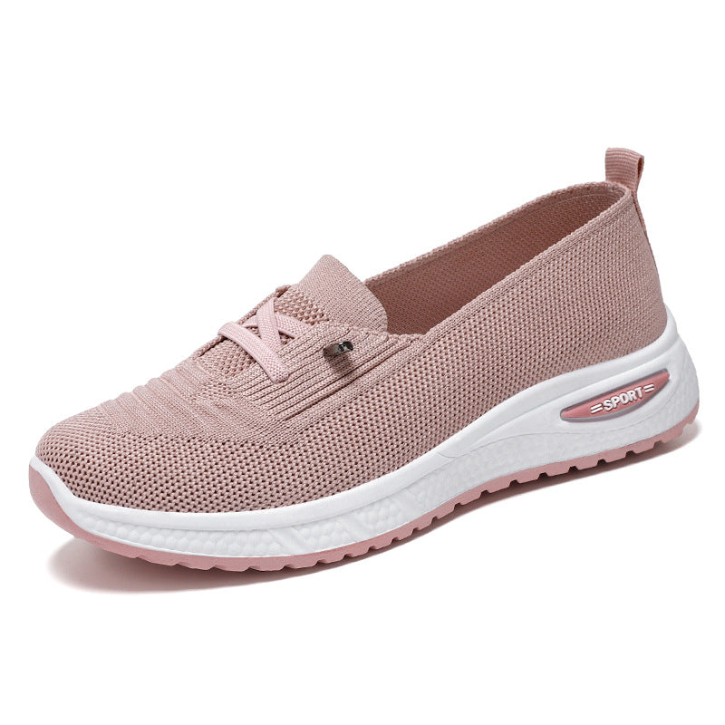Tess - Women's Breathable Comfort Flats, Soft Sole Everyday Casual Shoes