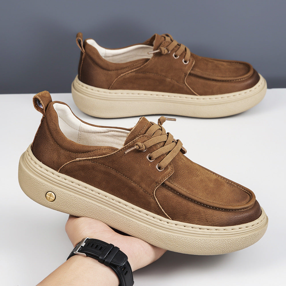 Beau - Men's Orthopedic Wide-Toe Casual Shoes, Thick Sole Comfort Sneakers