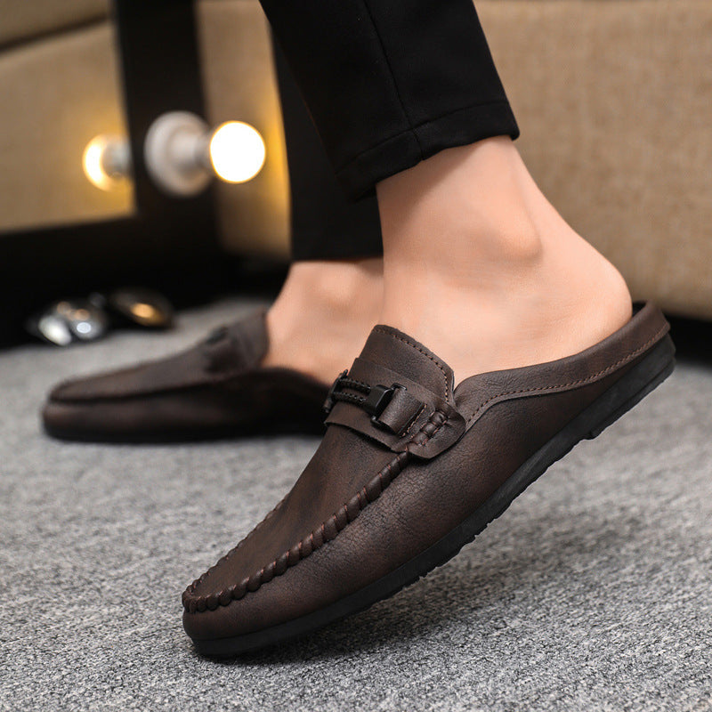 Reef - Men's Premium Business Penny Loafers, Soft Leather Slip-On Shoes