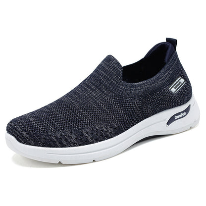 Wren - Men's Orthopedic Canvas Slip-On Shoes, Breathable Comfort Sneakers