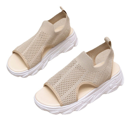 Vera - Women's Orthopedic Knit Slip-On Sandals, Stretch Comfort Shoes