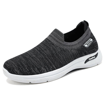 Wren - Men's Orthopedic Canvas Slip-On Shoes, Breathable Comfort Sneakers