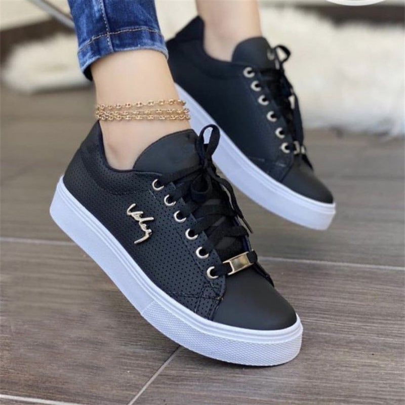 Mia - Women's Round-Toe Thick Sole Flats, Modern Comfort Casual Shoes
