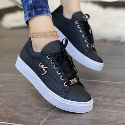 Mia - Women's Round-Toe Thick Sole Flats, Modern Comfort Casual Shoes
