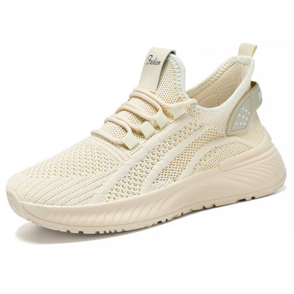 Nova - Women's Breathable PVC Canvas Sneakers, Lightweight Sport Casual Shoes
