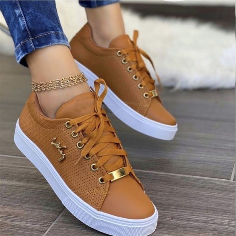 Mia - Women's Round-Toe Thick Sole Flats, Modern Comfort Casual Shoes