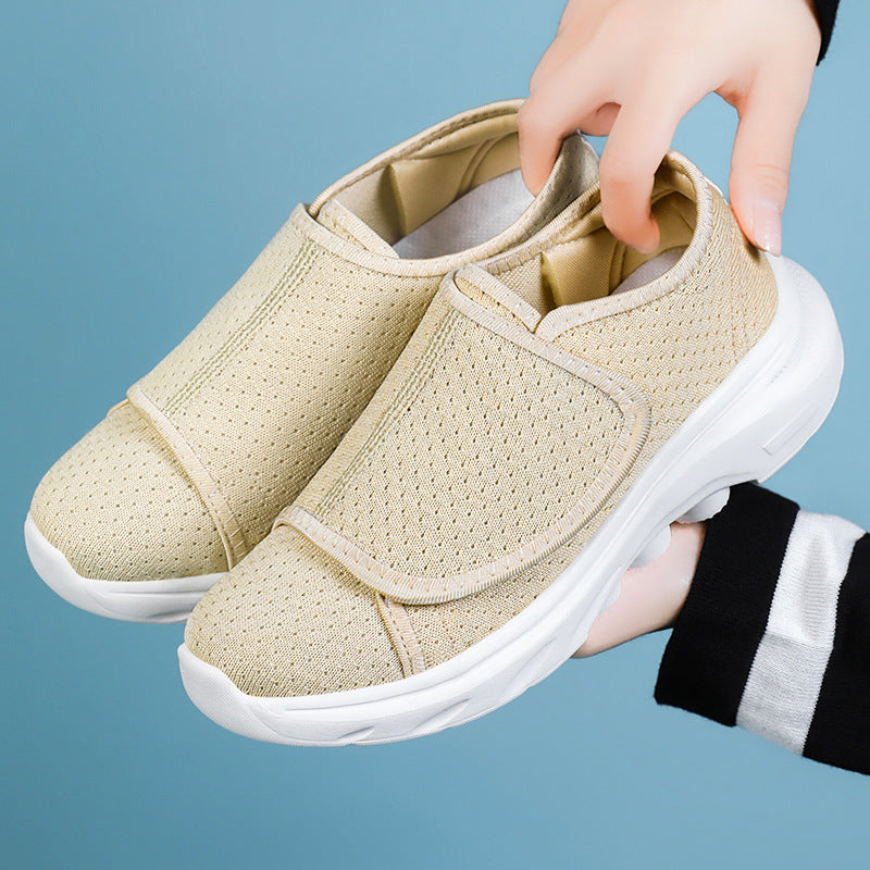 Faye - Women's Orthopedic Adjustable Strap Shoes, Diabetic EVA Comfort Slip-Ons