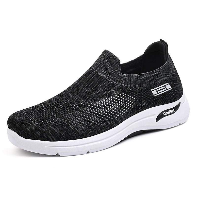Wren - Men's Orthopedic Canvas Slip-On Shoes, Breathable Comfort Sneakers